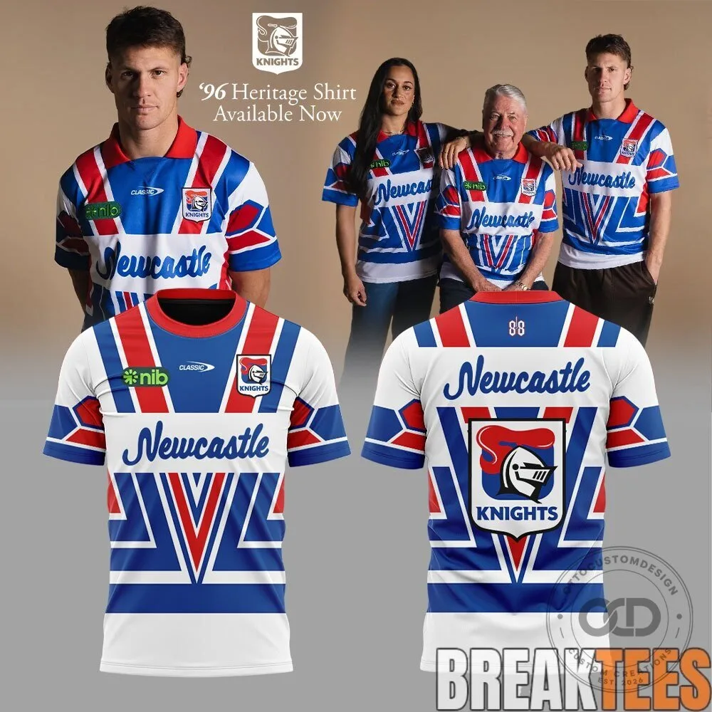 Newcastle Knights Rugby League World Sevens Series Championship Jersey