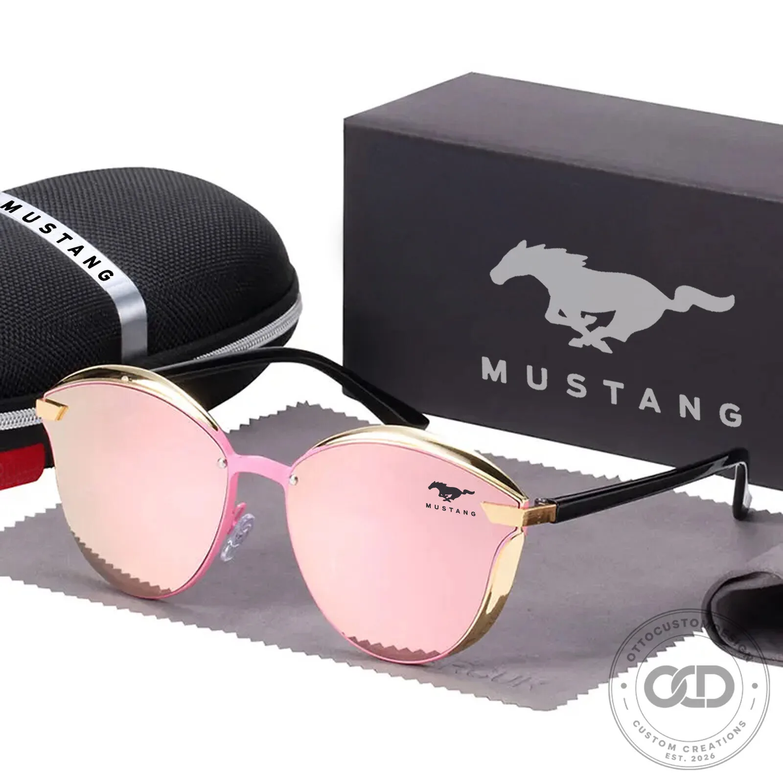Mustang Cat Eye Polarized Sunglasses for Women with UV Protection 7 Mustang Cat Eye Polarized Sunglasses for Women with UV Protection