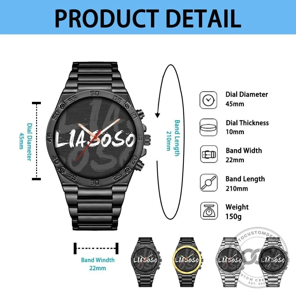 Personalized Ferrari Sports Car Logo Elegant Fashion Stainless Steel Watch 15 Personalized Ferrari Sports Car Logo Elegant Fashion Stainless Steel Watch