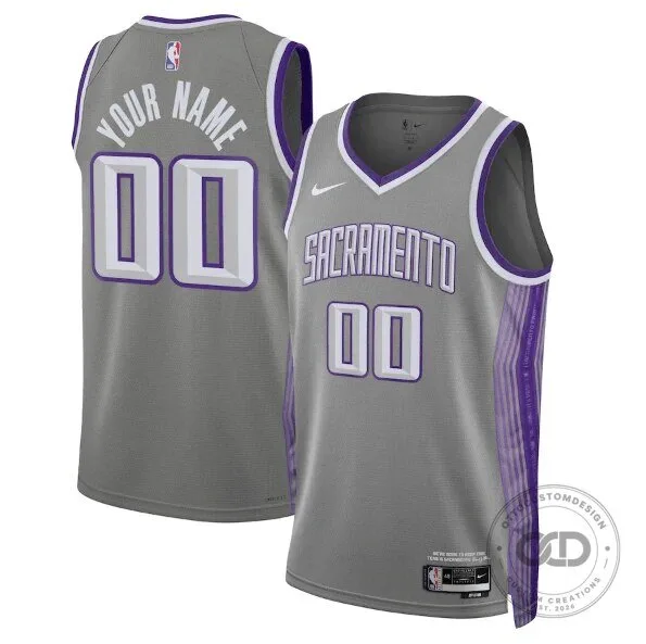 Sacramento Kings City Edition 2022-2023 Personalized Basketball Jersey
