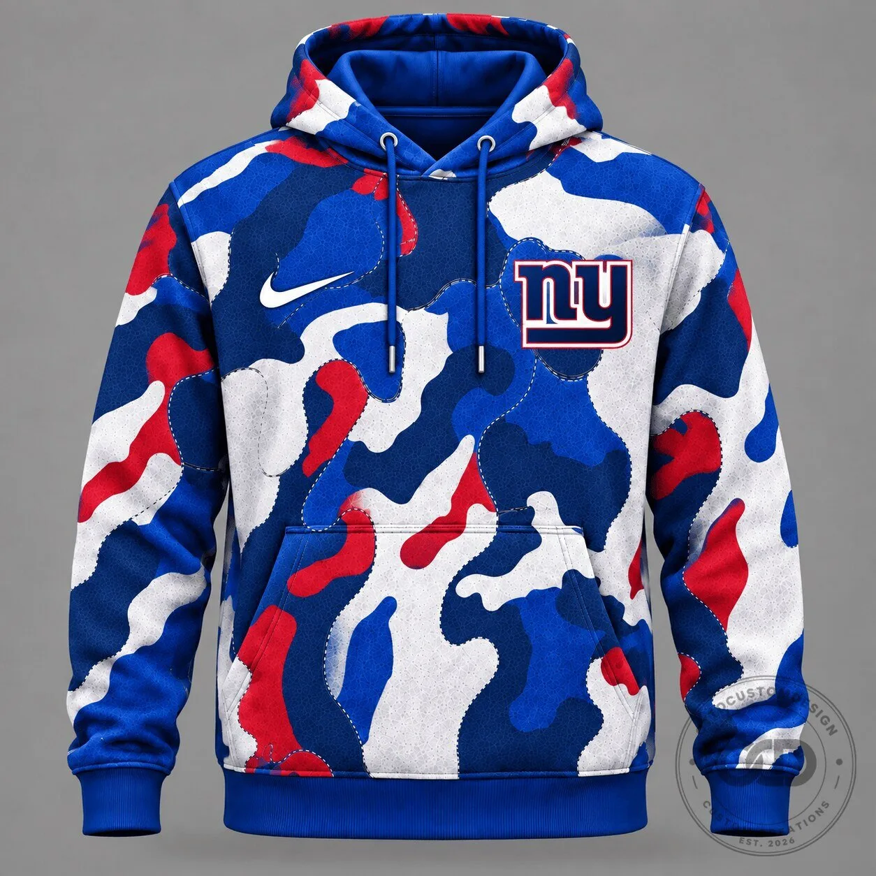 New York Giants NFL Team Camouflage Performance Hoodie for Men and Women 1 New York Giants NFL Team Camouflage Performance Hoodie for Men and Women