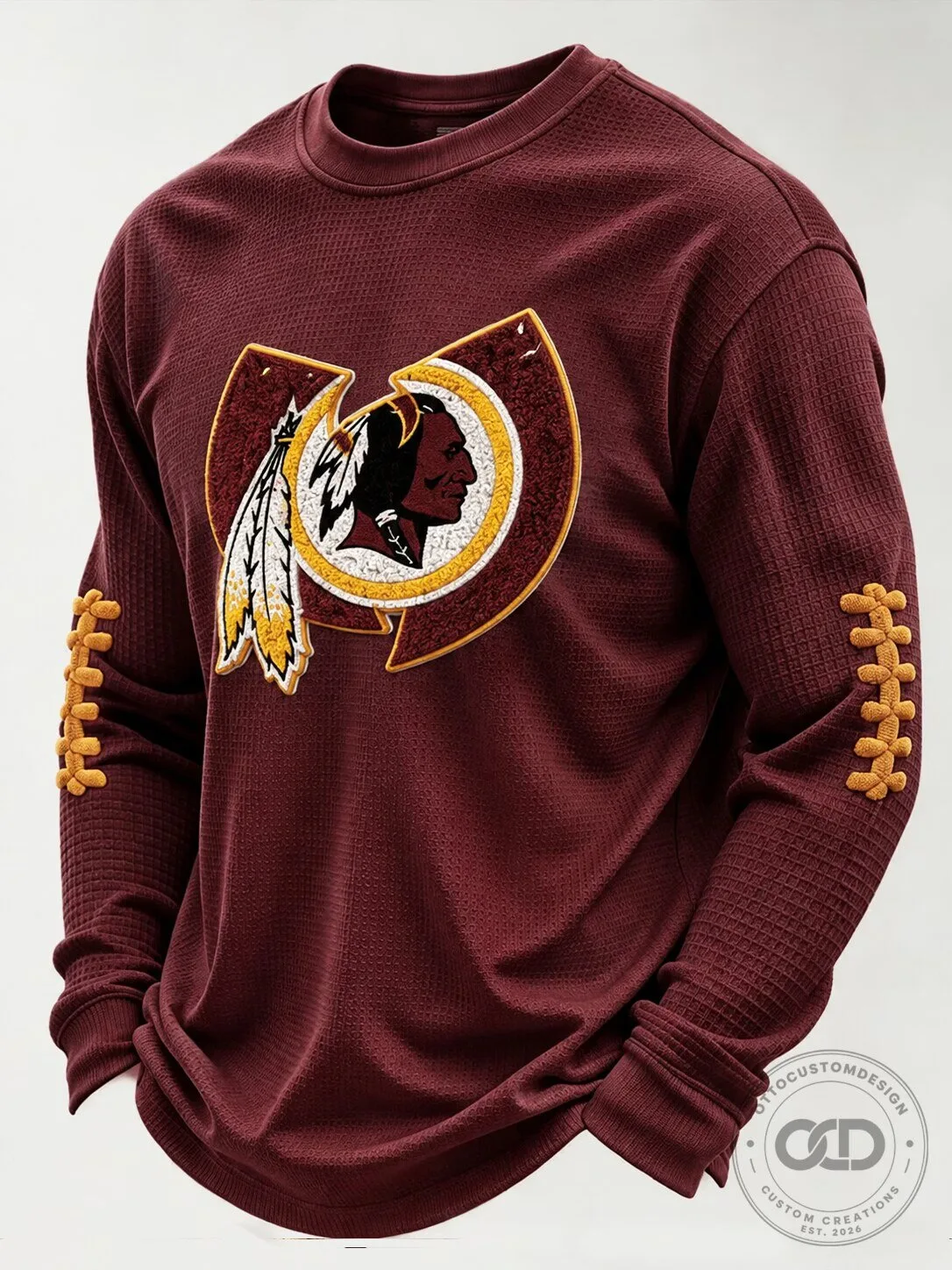 Washington Redskins Football Team Logo Long Sleeve T-Shirt
