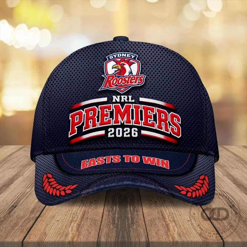 Baseball Cap of the 2026 National Rugby League Premiers - Sydney Roosters