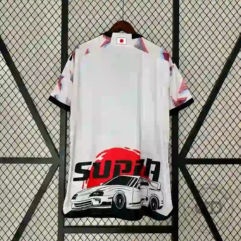 Japan National Football Team Toyota Supra Car Graphic Soccer Jersey 17 Japan National Football Team Toyota Supra Car Graphic Soccer Jersey