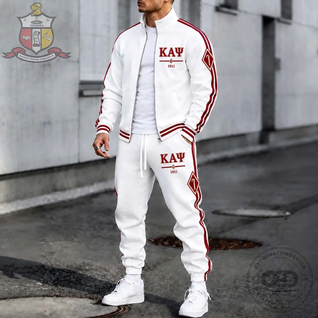 Tracksuit Set for Kappa Alpha Psi Fraternity Tracksuit Set for Kappa Alpha Psi Fraternity